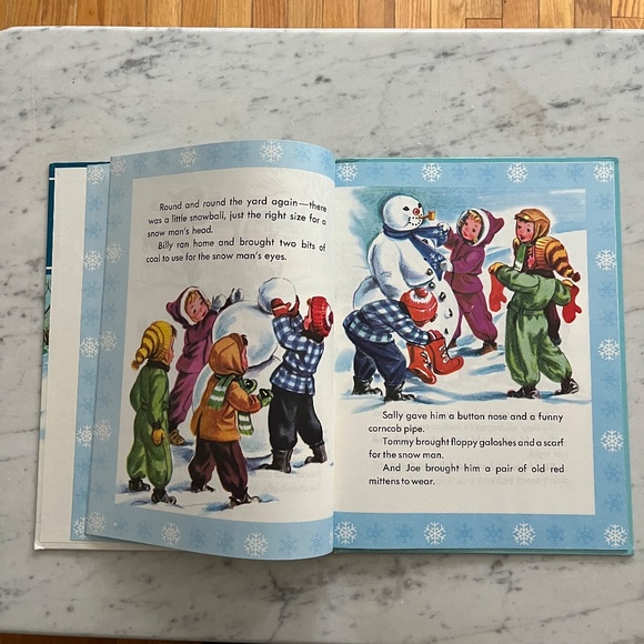 Vintage 1979 Frosty the Snowman Golden Book - Picture 8 of 9